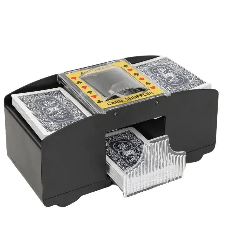 Effortless Card Shuffling with the Automatic Card Shuffler - Perfect for Poker, Blackjack, and More!