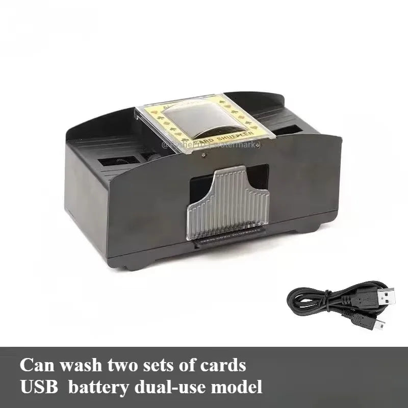 Effortless Card Shuffling with the Automatic Card Shuffler - Perfect for Poker, Blackjack, and More!