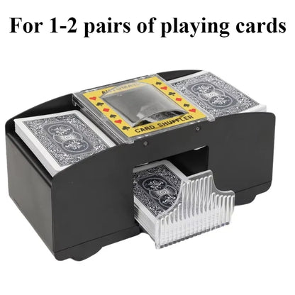 Effortless Card Shuffling with the Automatic Card Shuffler - Perfect for Poker, Blackjack, and More!